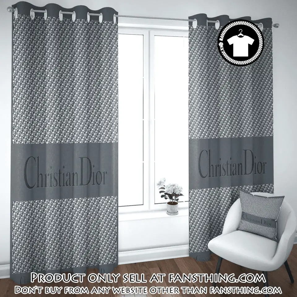 Christian dior premium window curtains hot  luxury curtain wc100 fst0036248